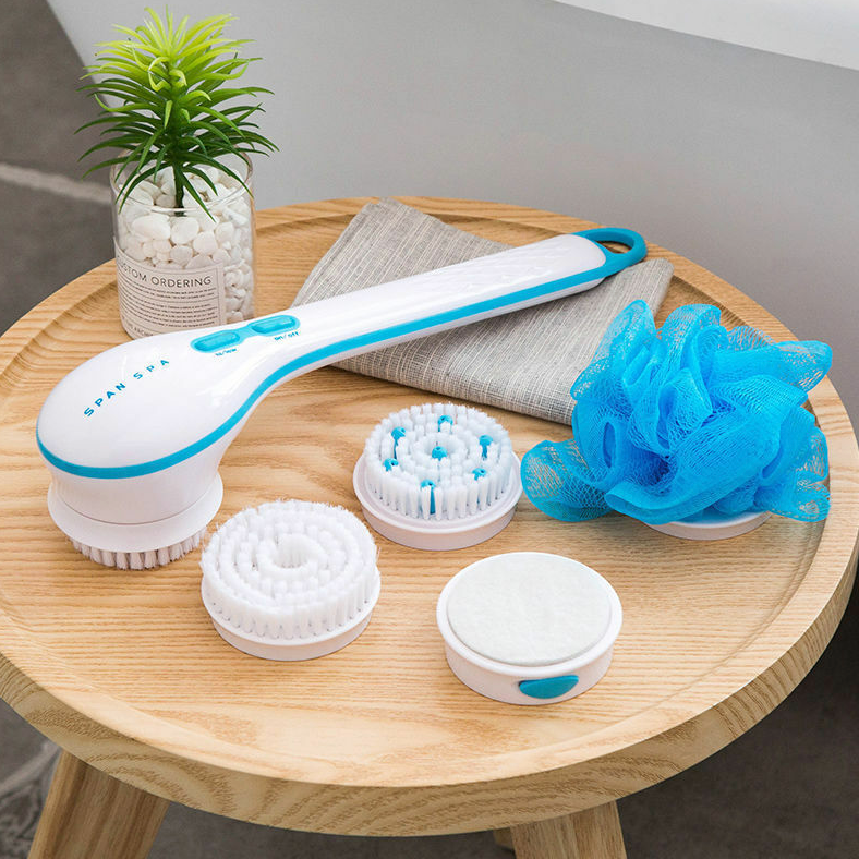 5 in 1 Spin Spa Brush + FREE BATHING GLOVES